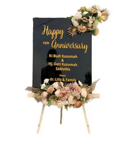 Papan Bunga Akrilik Wonoroto