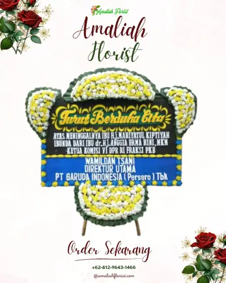 Papan Bunga Duka Wonoroto